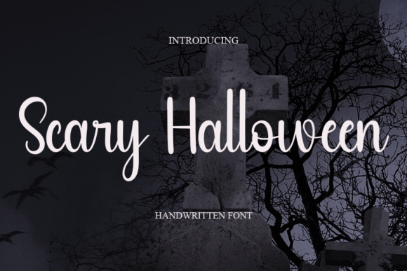 A Designer's Look at Scary Halloween: A Handwritten Font for Crafted Goods