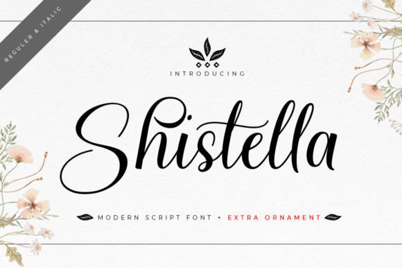 A Designer's Take on the Shistella Typeface