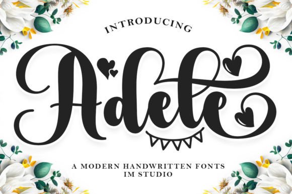 Adele: A Script Font Built for Modern Campaign Visibility