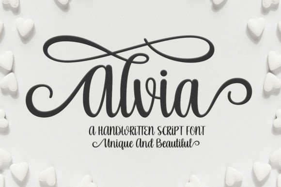 Alvia: A Modern Script Font for Digital Elegance and Brand Clarity