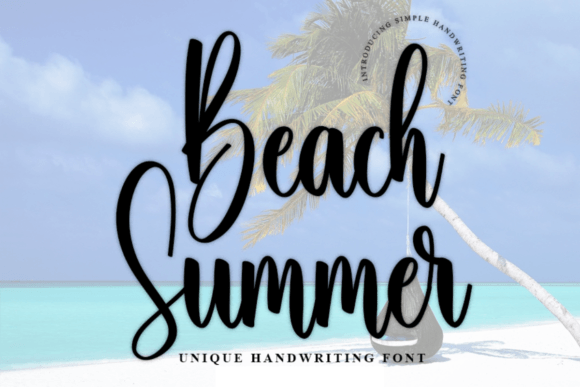 Beach Summer: The Handwritten Font That Elevates Campaign Storytelling