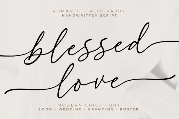 Blessed Love: A Script Font for Elevating Brand Communication