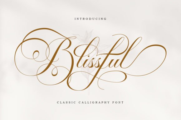 Blissful Classic: An Editorial Typeface for Elegant Content