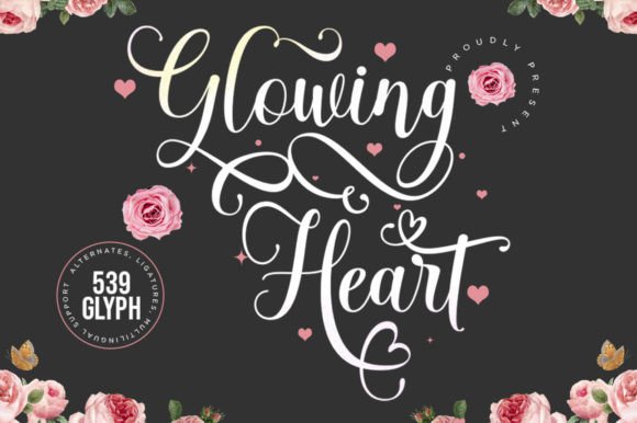Choosing Glowing Heart for Editorial Clarity and Charm