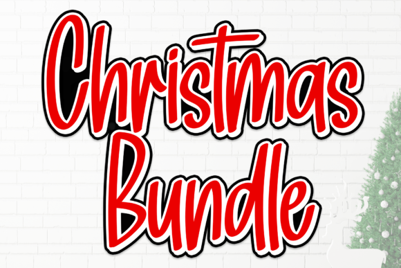 Christmas Bundle: The Perfect Handwritten Font for Holiday Crafting
