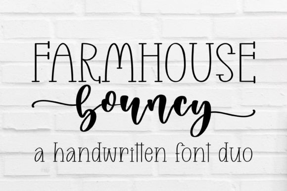 Enhance Your Brand with Farmhouse Bouncy Font