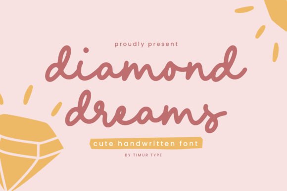 Enhance Your Web Design with Diamond Dreams Font