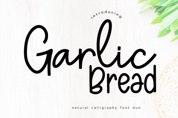 Garlic Bread: A Font for Editorial Elegance