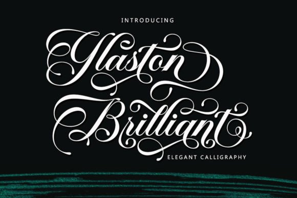 Glanston Brilliant: A Luxurious Script Font for Maker Projects
