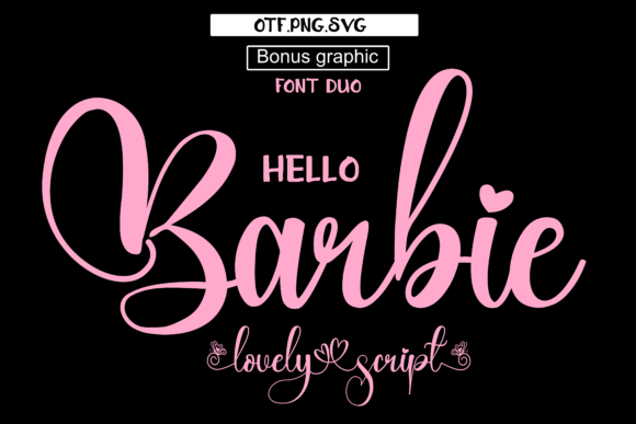 Hello Barbie: The Campaign-Ready Script Font Your Graphics Need