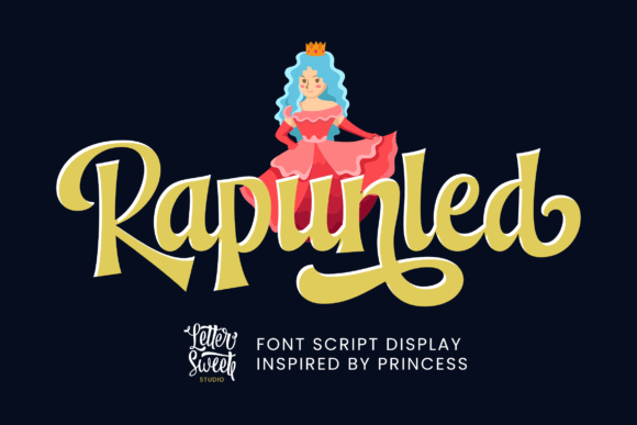 Rapunled: A Script Font for Online Storytelling