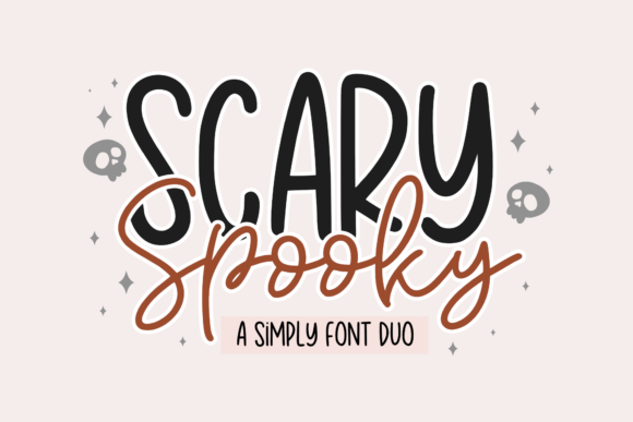 Scary and Spooky: A Font Duo Designed for Digital Atmosphere