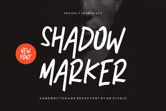 Shadow Marker Font: A Bold Display Typeface for Digital Impact