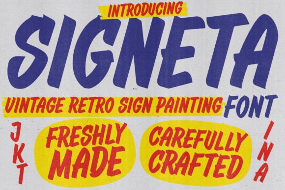 Signeta: A Font That Makes Handmade Products Feel Timeless