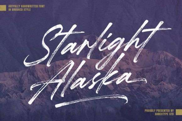 Starlight Alaska: A Versatile Script Font for Creative Branding