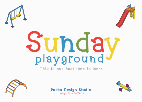 Sunday Playground Font Review for Web Designers