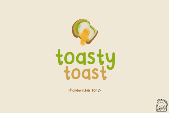 Toasty Toast Font: A Playful Choice for Campaign Visuals