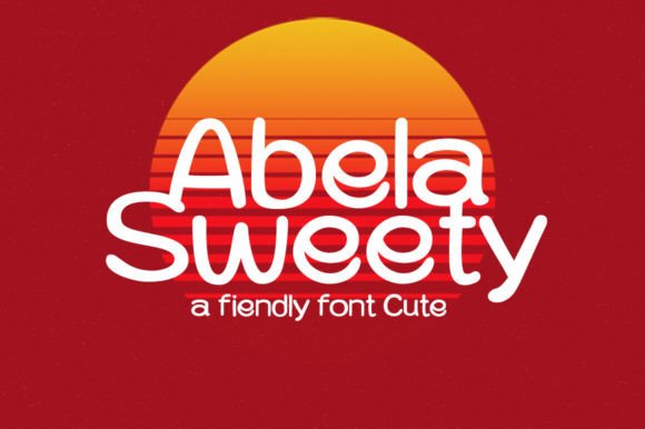 Transform Your Brand with Abela Sweety Font