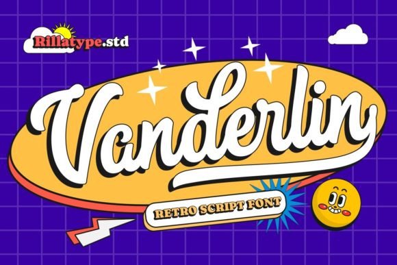 Vanderlin: A Retro Script Font Built for Campaign Impact
